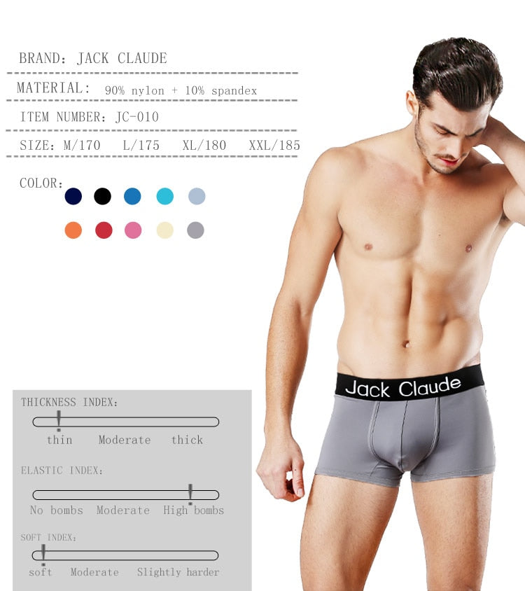 High Quality 10Pcs/Lot Mens Underwear Boxers Shorts