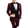 Men's Suit 3 Pieces (Blazer+vest+Pants)