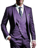 3 Pieces Men Suits (( Blazer+vest+Pant)