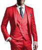 3 Pieces Men Suits (( Blazer+vest+Pant)