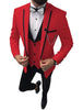 Men Suits 3 Pieces Blazer+Pants+Vest)