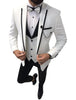 Men Suits 3 Pieces Blazer+Pants+Vest)