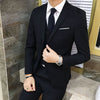 Men's business  Suit Vest Blazer Pants Set