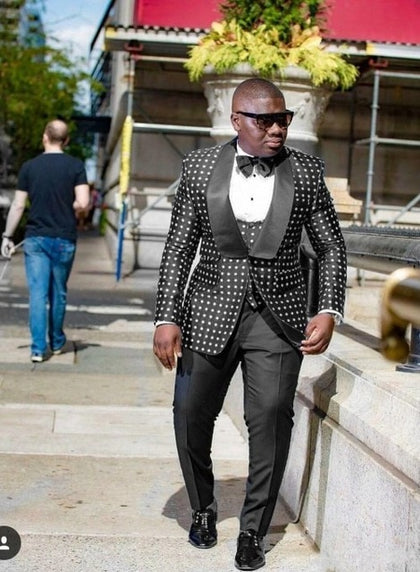 Mens Suits (Jacket+Pants+Vest+Tie)