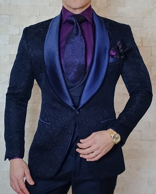 Mens Suits (Jacket+Pants+Vest+Tie)