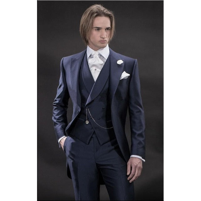 Mens Suits (Jacket+Pants+Vest+Tie)
