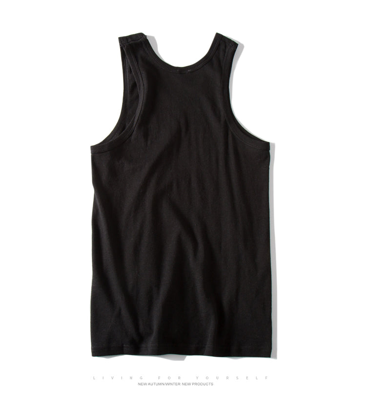 100% Cotton Mens Sleeveless Tank Top
