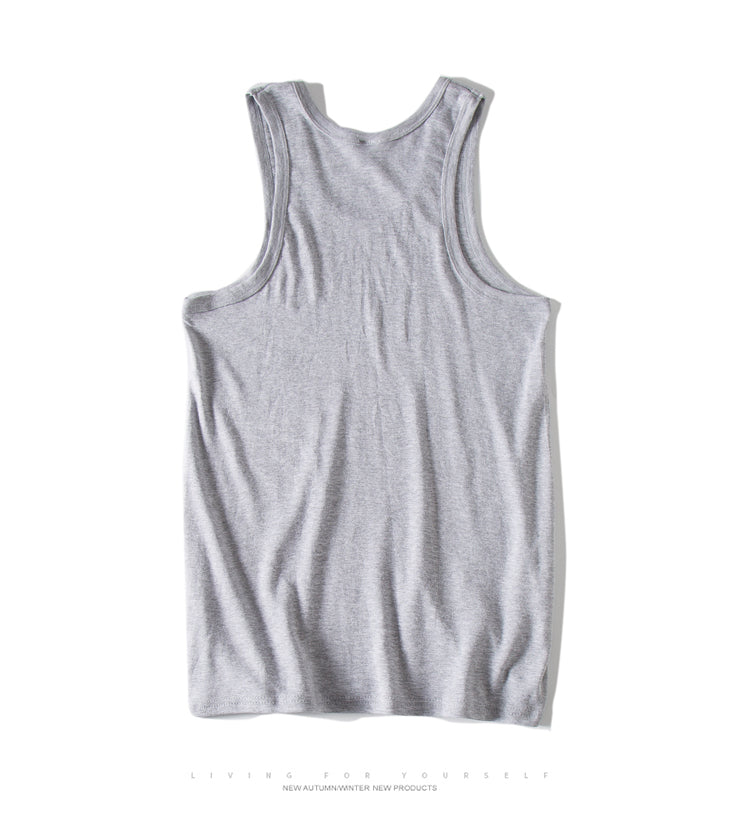 100% Cotton Mens Sleeveless Tank Top