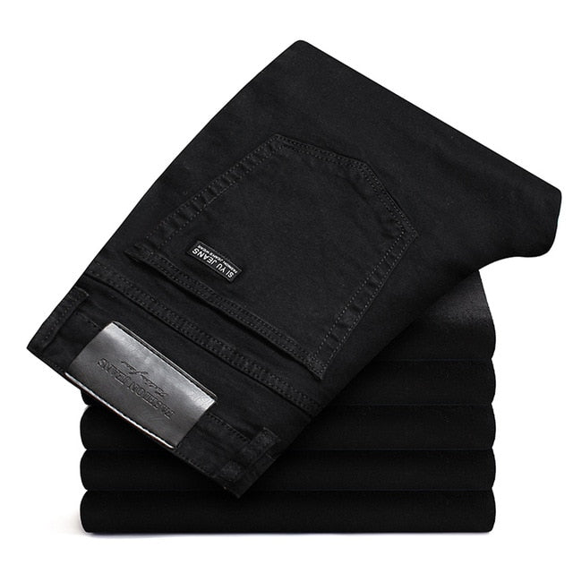 Men's Classic Black Jeans