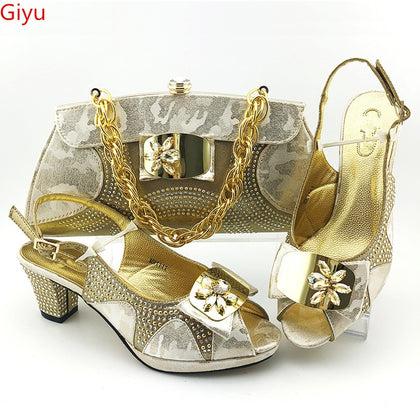 Italian Shoes With Matching Bags For Women