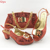 Italian Shoes With Matching Bags For Women