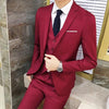 Men's business  Suit Vest Blazer Pants Set