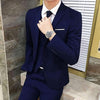 Men's business  Suit Vest Blazer Pants Set