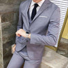 Men's business  Suit Vest Blazer Pants Set