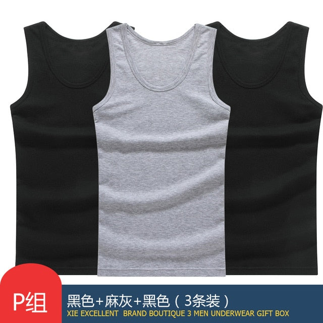 100% Cotton Mens Sleeveless Tank Top