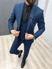 Men Suits  (Jacket + Pants + Vest+Tie)