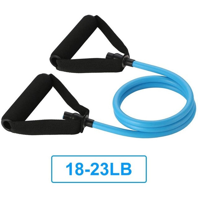 5 Levels Resistance Bands with Handles Yoga