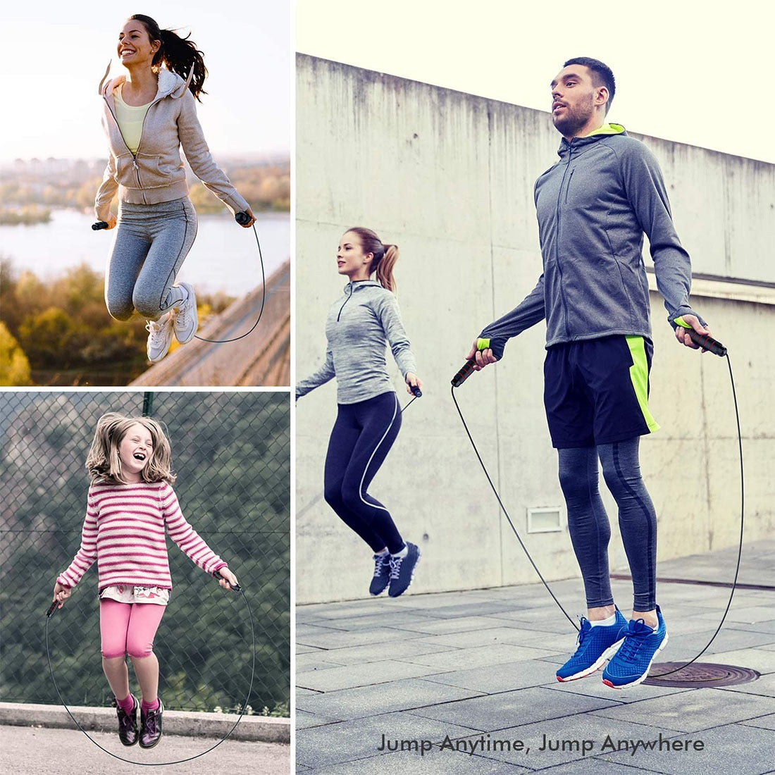 Jump Rope Tangle-Free Rapid Speed Jumping