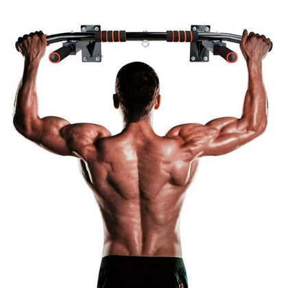 Door Wall Horizontal Bars Steel 200kg Home Gym Workout
