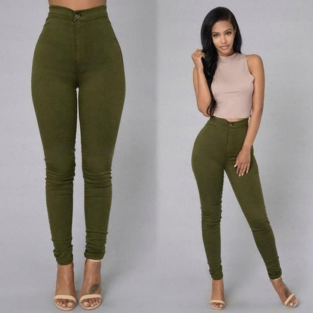 Women High Waist Stretch