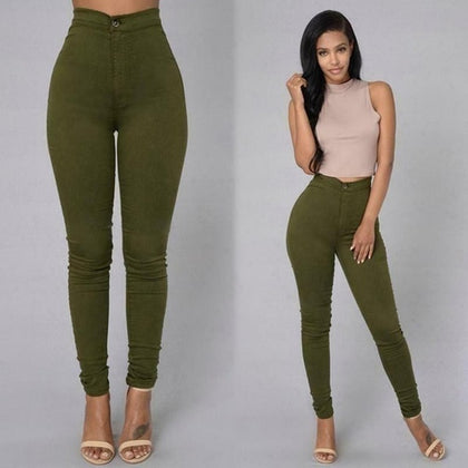 Women High Waist Stretch