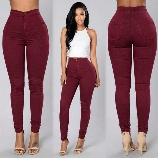 Women High Waist Stretch