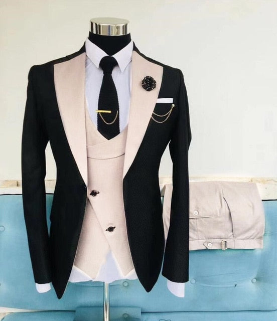 men suits 3 piece Blazer Jacket