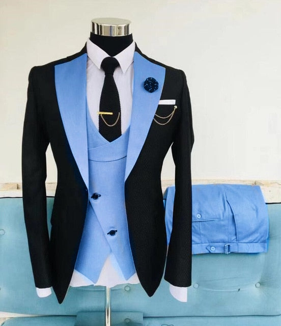 men suits 3 piece Blazer Jacket