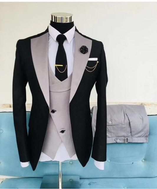 men suits 3 piece Blazer Jacket