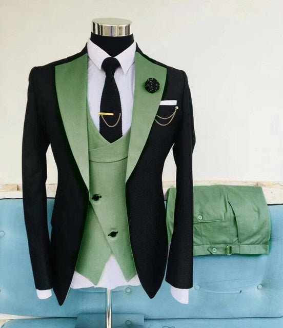 men suits 3 piece Blazer Jacket