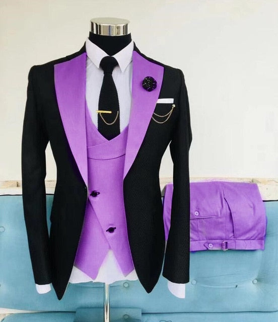 men suits 3 piece Blazer Jacket