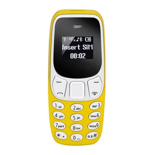 Super Tiny Mini Phone Wireless Bluetooth Mic Phone Card SIM T9D0