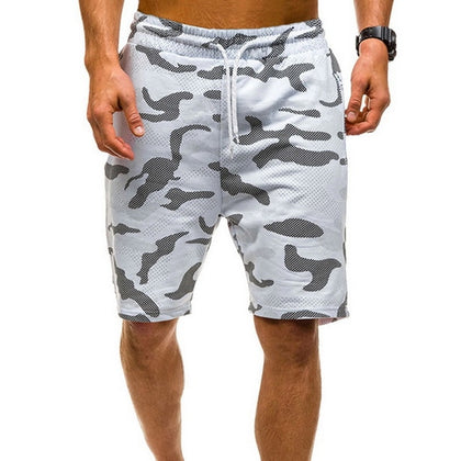 Dihope Men Camouflage Shorts Casual Male