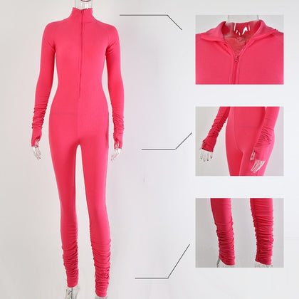 Casual Jumpsuit Women Long