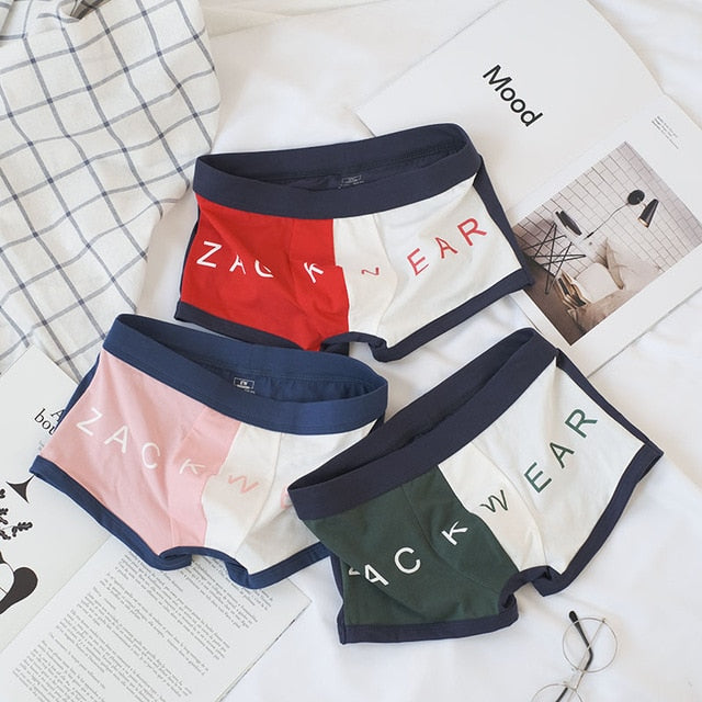 3PCS Mens Underwear Cotton
