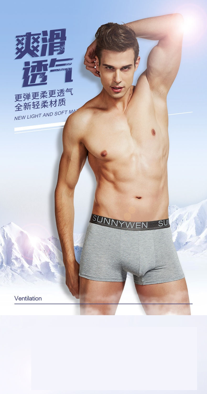 7PCS/Lot  Men Panties Shorts Underwear Boxer