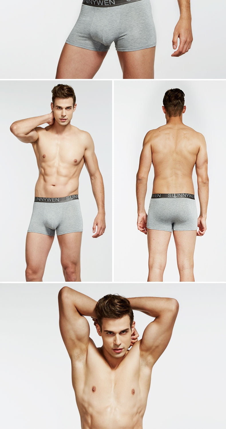 7PCS/Lot  Men Panties Shorts Underwear Boxer