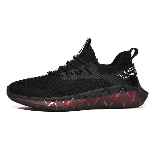 Men Black Sneakers Shoes