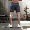 Double layer Jogger Shorts Men