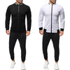 Brand Men Tracksuit 2 Pieces Men's Winter Jacket