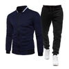 Brand Men Tracksuit 2 Pieces Men's Winter Jacket