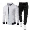 Brand Men Tracksuit 2 Pieces Men's Winter Jacket
