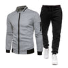 Brand Men Tracksuit 2 Pieces Men's Winter Jacket