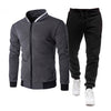 Brand Men Tracksuit 2 Pieces Men's Winter Jacket