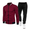 Brand Men Tracksuit 2 Pieces Men's Winter Jacket