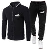 Brand Men Tracksuit 2 Pieces Men's Winter Jacket