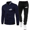 Brand Men Tracksuit 2 Pieces Men's Winter Jacket
