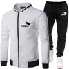 Brand Men Tracksuit 2 Pieces Men's Winter Jacket