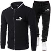 Brand Men Tracksuit 2 Pieces Men's Winter Jacket