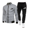 Brand Men Tracksuit 2 Pieces Men's Winter Jacket